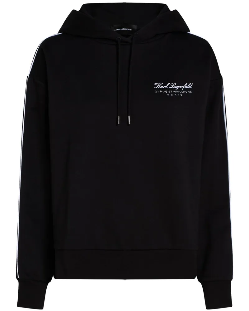 Karl Lagerfeld Hotel Karl Hoodie - Schwarz Schwarz