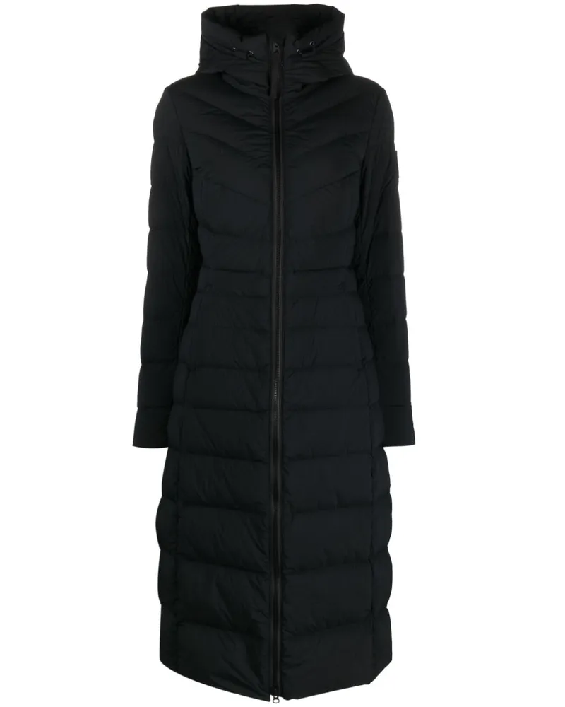 Canada Goose Gefütterter Clair Kapuzenmantel - Schwarz Schwarz