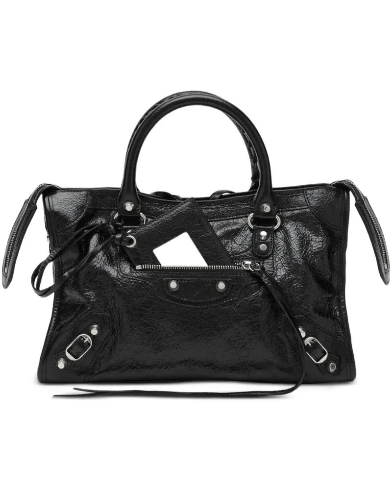 Balenciaga small Le City bag - Schwarz Schwarz