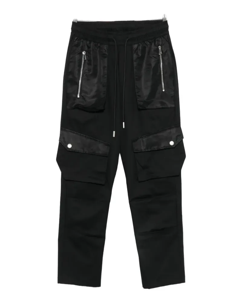 Yes London panelled cargo pants - Schwarz Schwarz