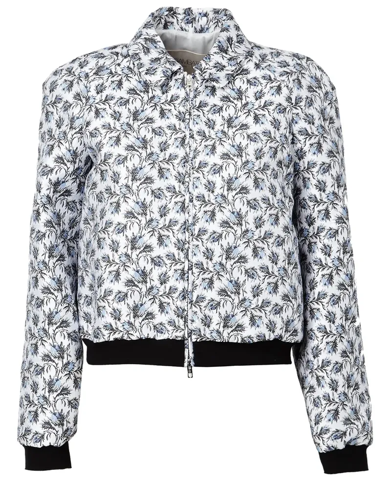 Giambattista Valli Elegante Jacquard-Bomberjacke - Schwarz Schwarz