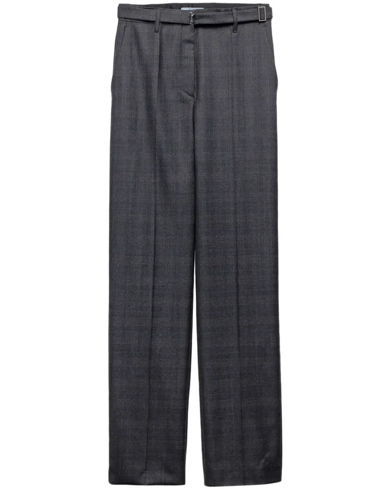 Prada Hose aus Wolle - Grau Grau