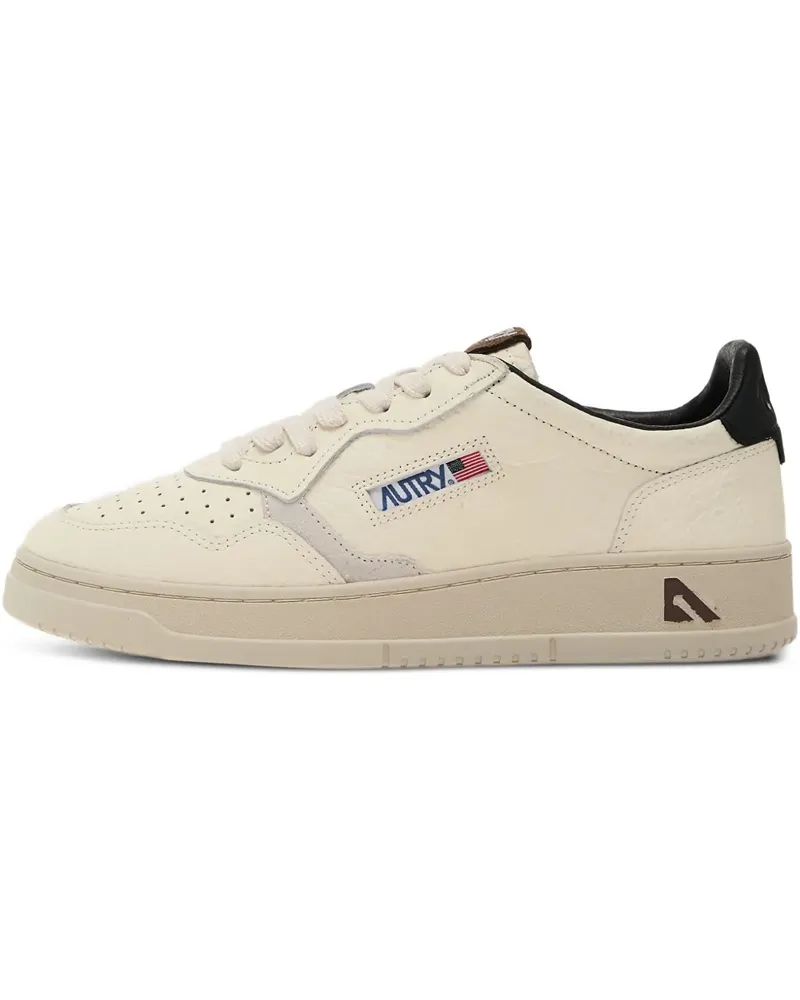 AUTRY Perforierte Medalist Sneakers - Weiß Weiß