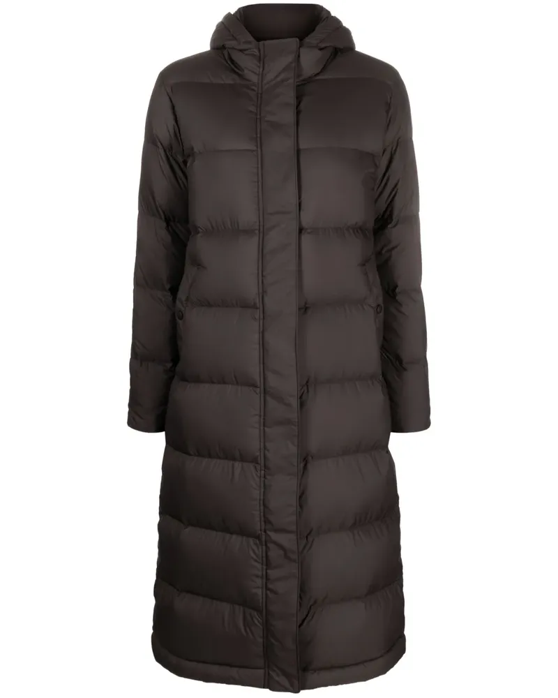 Patagonia Gefütterter Kapuzenmantel - Schwarz Schwarz