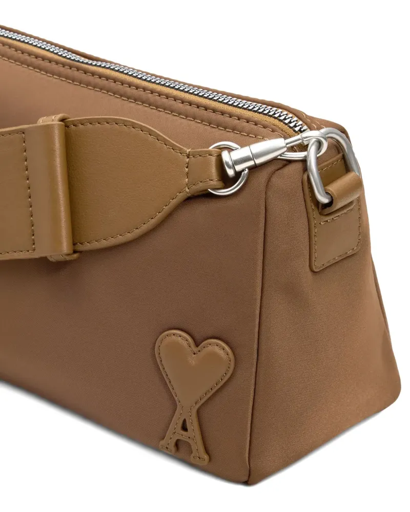 AMI Paris Marcel Schultertasche - Braun Braun