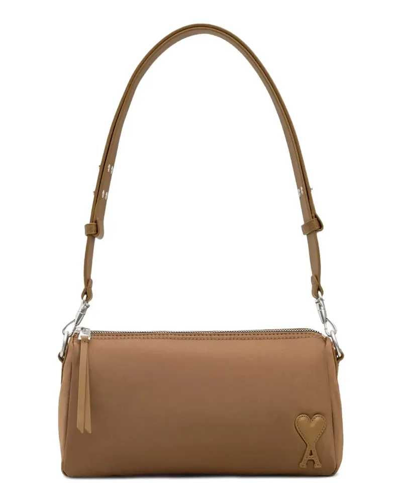 AMI Paris Marcel Schultertasche - Braun Braun