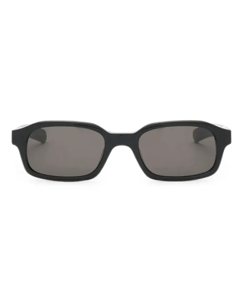 FLATLIST Eckige Hanky Sonnenbrille - Schwarz Schwarz