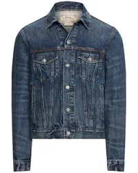 Ralph Lauren Klassische Jeansjacke Blau