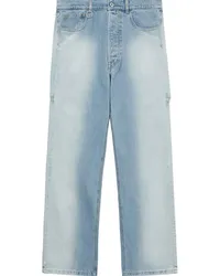 Random Identities Straight-Leg-Jeans mit Cut-Out Blau