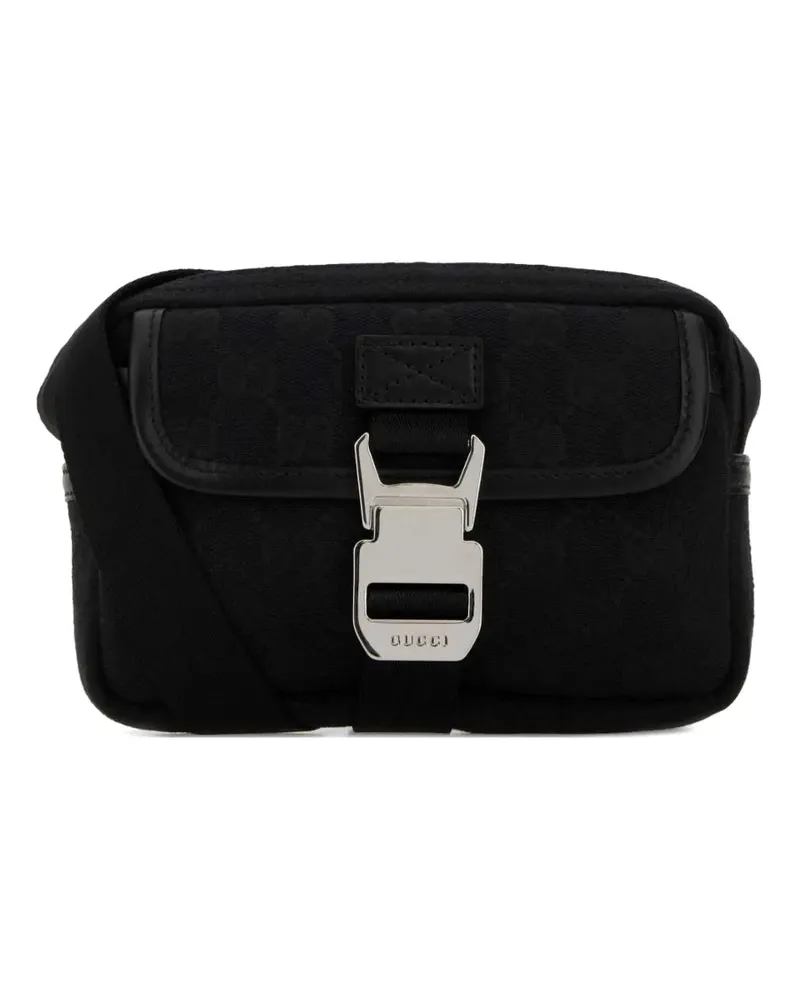 Gucci Mini GG Super Umhängetasche - Schwarz Schwarz