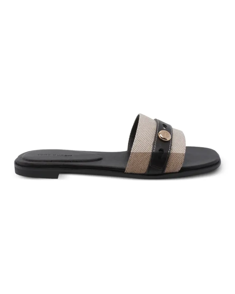 Tory Burch Romy round-toe slides - Nude Nude