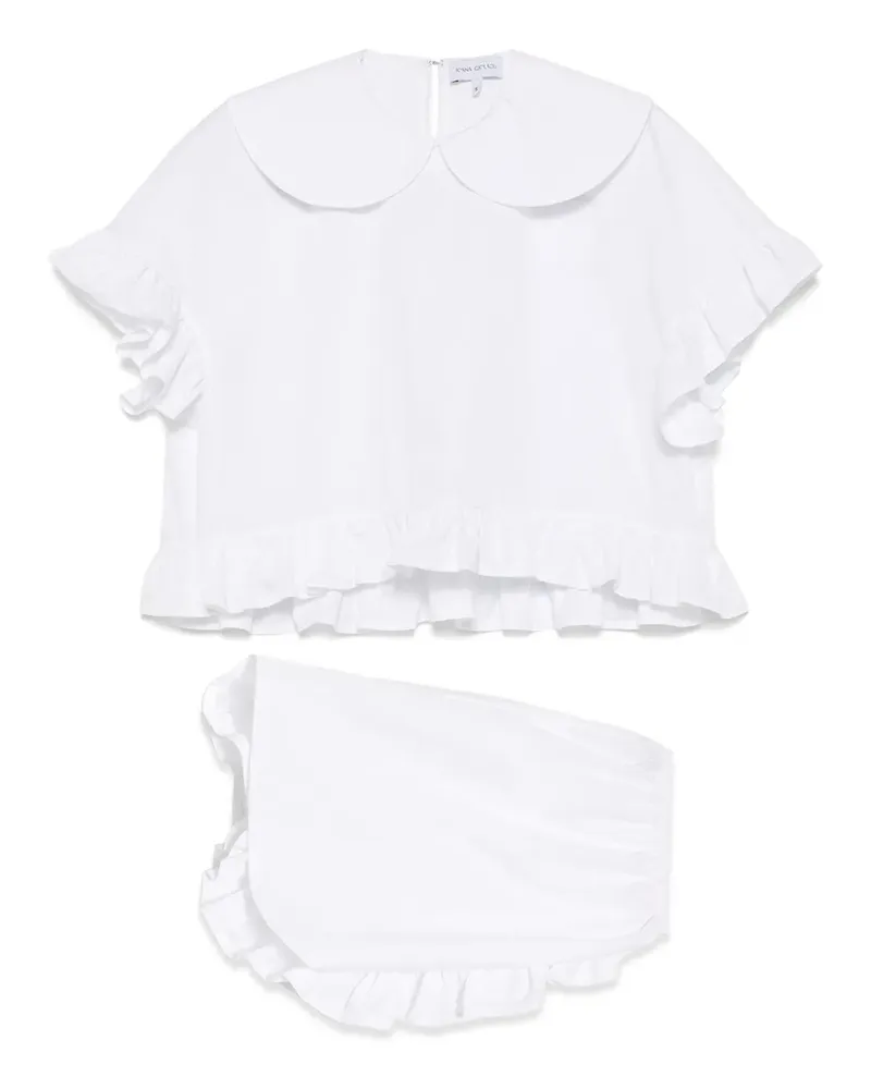 Ioana Ciolacu Dhalia Shorts - Weiß Weiß