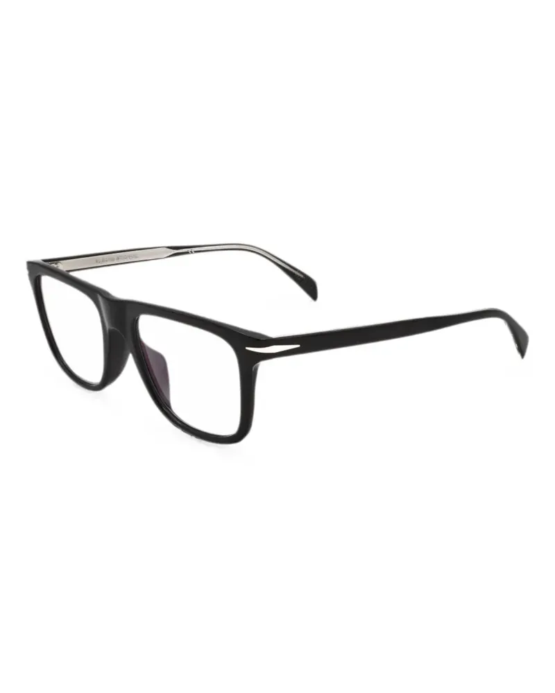 EYEWEAR by DAVID BECKHAM Brille mit eckigem Gestell - Schwarz Schwarz