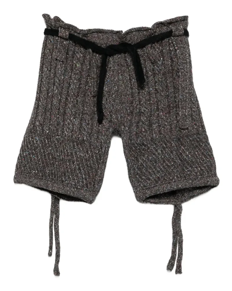 OTTOLINGER Shorts mit Zopfmuster - Grau Grau