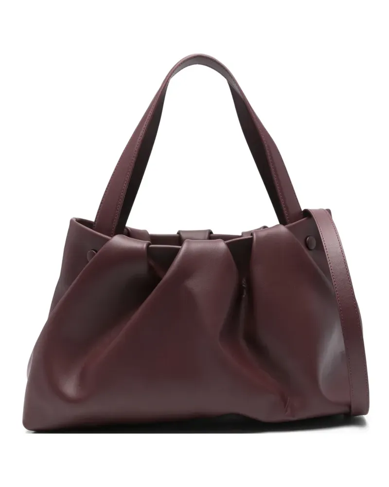 THEMOIRÈ Athena gathered tote bag - Rot Rot