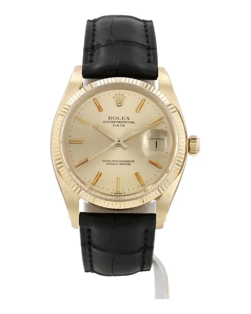 Rolex 1979 Oyster Perpetual Date 34mm watch - Gold Gold