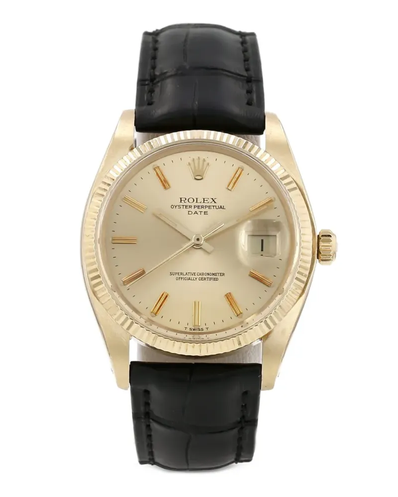 Rolex 1979 Oyster Perpetual Date 34mm watch - Gold Gold