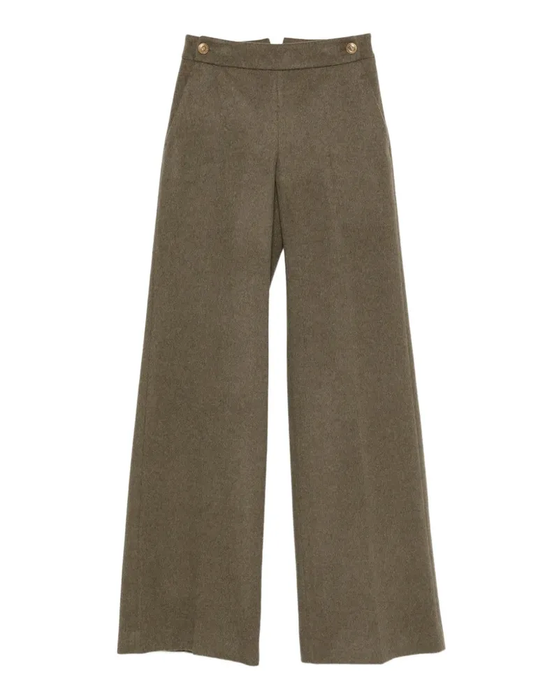 Ermanno Scervino Weite Hose mit Schnallendetail - Grün Grün
