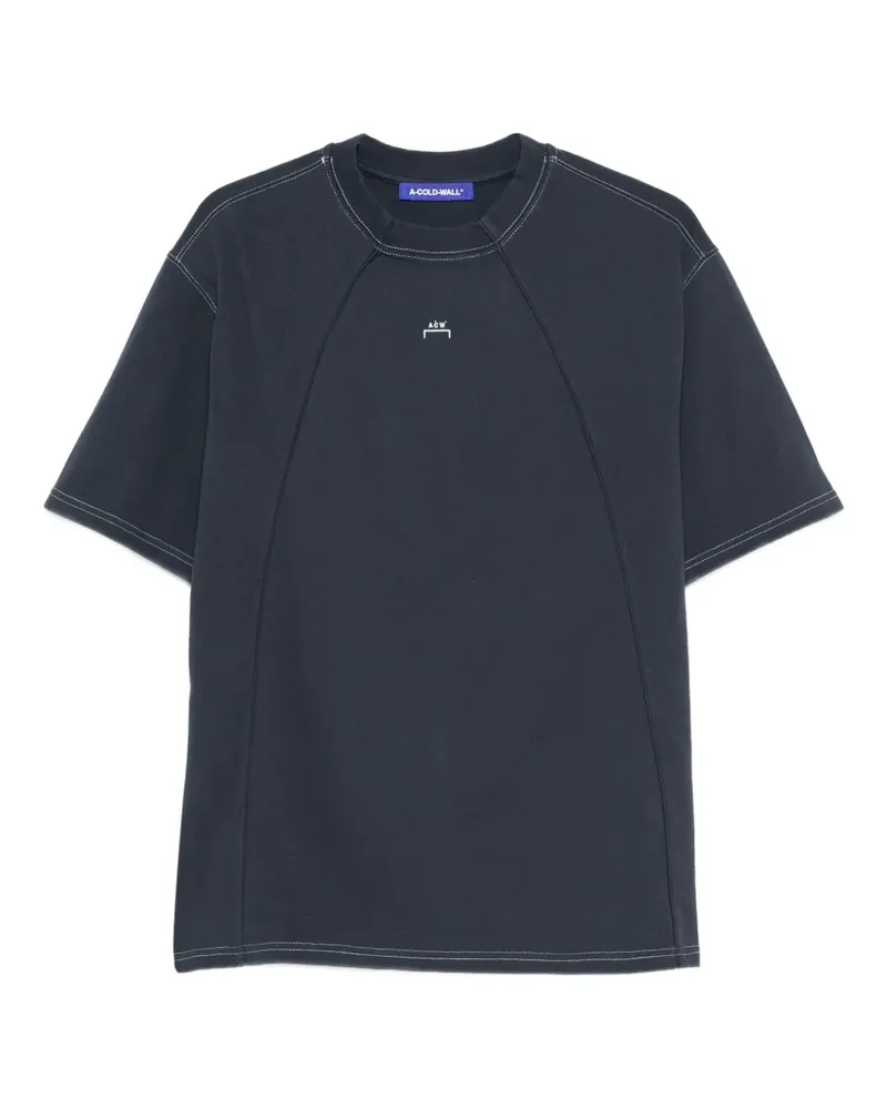 ACW* Millbank T-Shirt mit Ziernaht - Blau Blau
