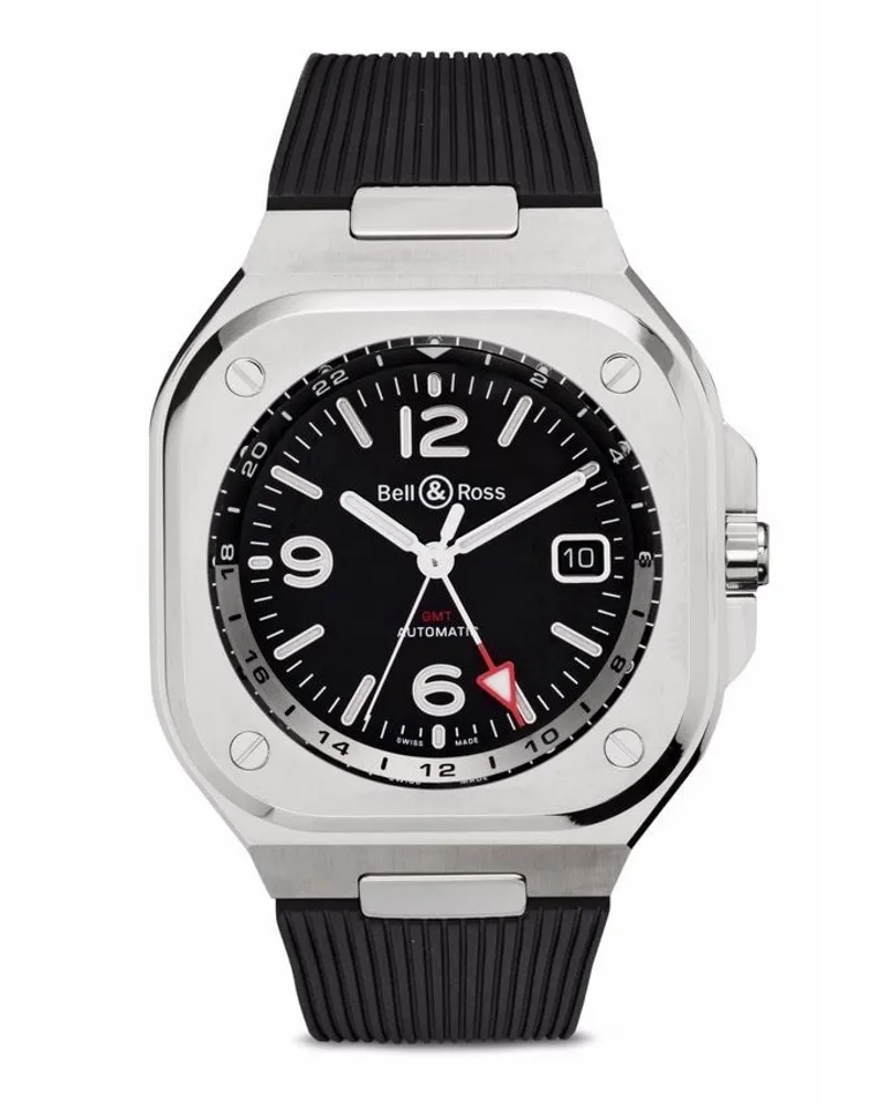 Bell & Ross BR-05 GMT 41mm - Schwarz Schwarz