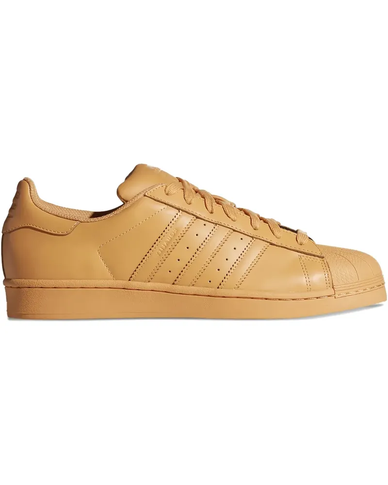 adidas Superstar lace-up sneakers - Braun Braun