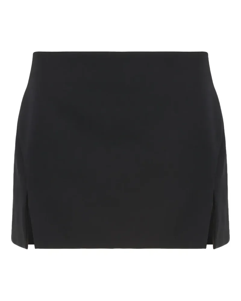 Givenchy Minirock mit Schlitzen - Schwarz Schwarz