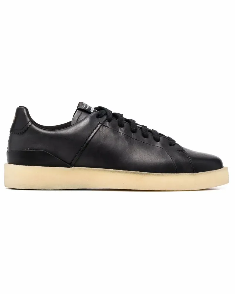 Clarks Klassische Sneakers - Schwarz Schwarz