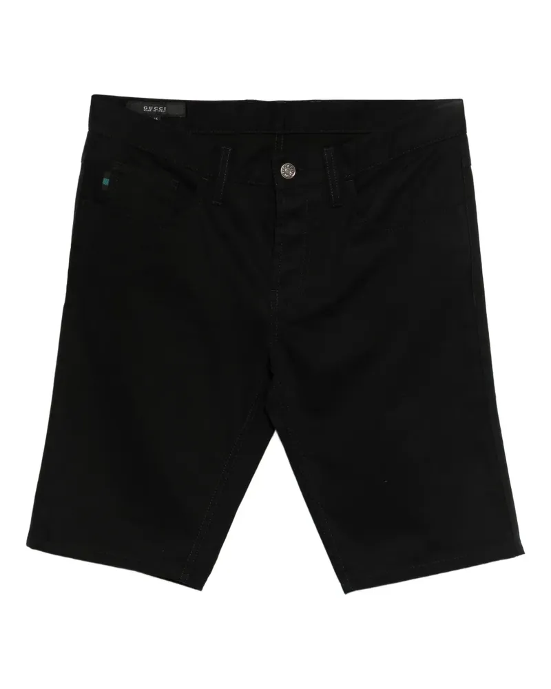 Gucci Shorts mit geradem Bein - Schwarz Schwarz