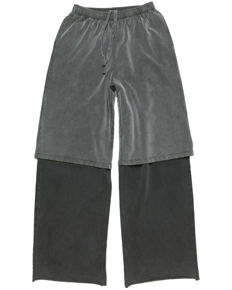 Acne Studios Hose im Layering-Look - Grau Grau