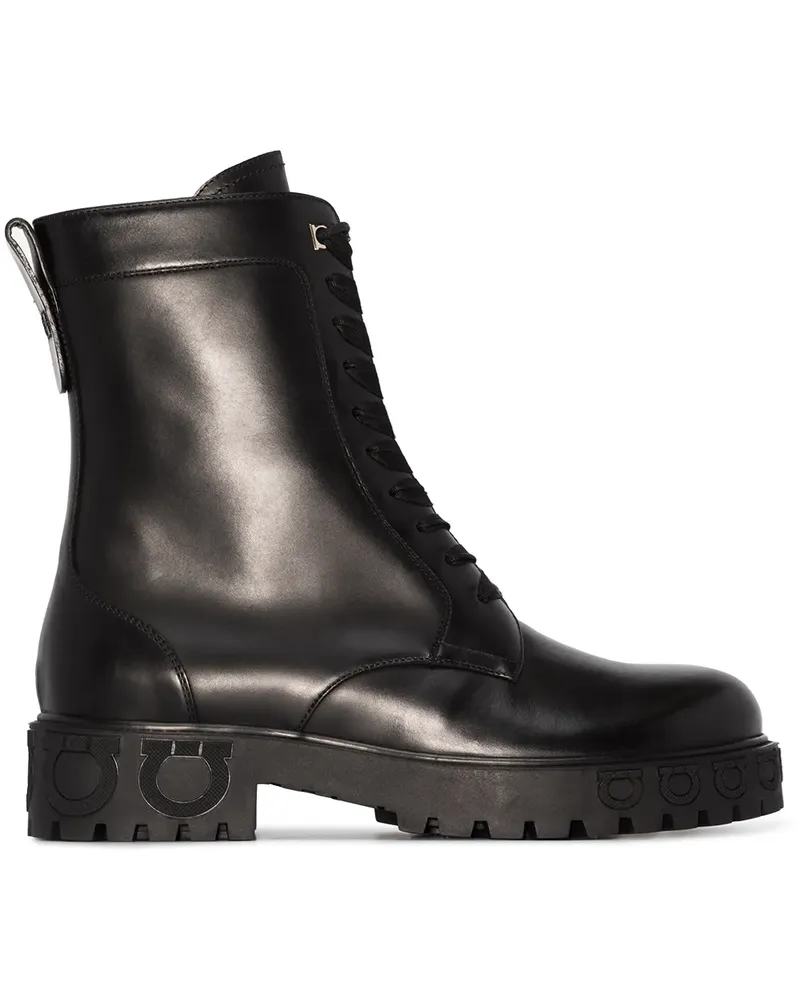 Ferragamo Klassische Stiefel - Schwarz Schwarz