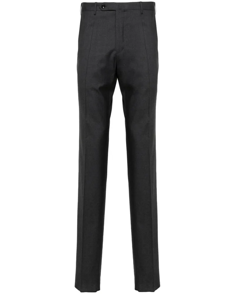 Incotex Halbhohe Hose - Grau Grau