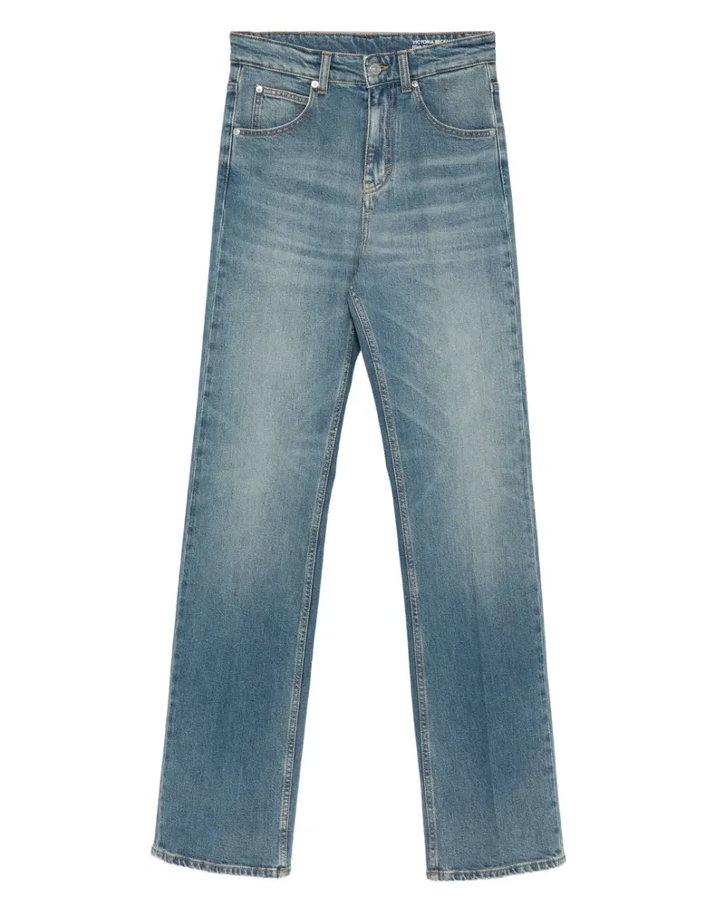 Victoria Beckham Ausgeblichene Julia Jeans - Blau Blau