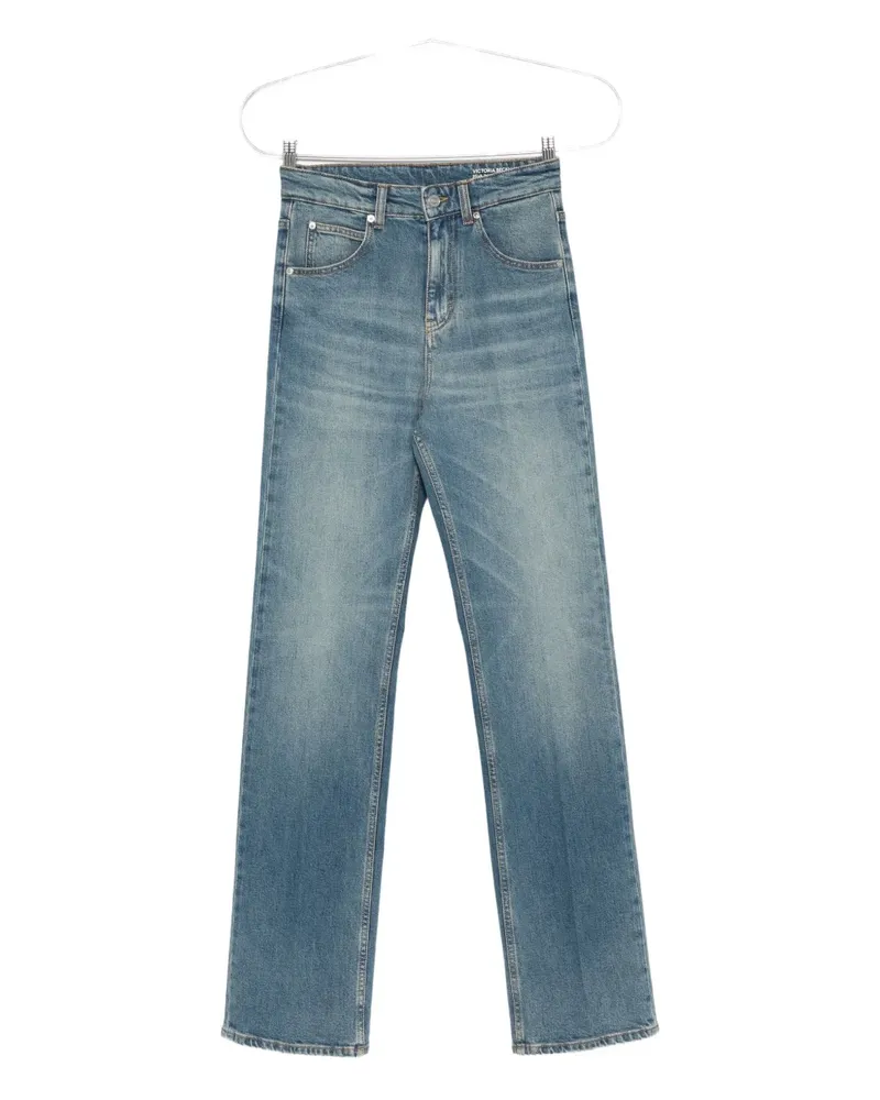 Victoria Beckham Ausgeblichene Julia Jeans - Blau Blau