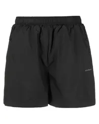 Soulland Mateo Badeshorts mit Logo-Print Schwarz