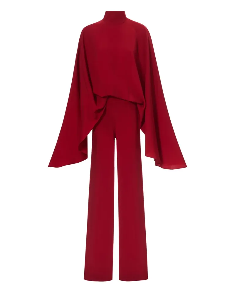 Taller Marmo Eolia Jumpsuit im Cape-Stil - Rot Rot