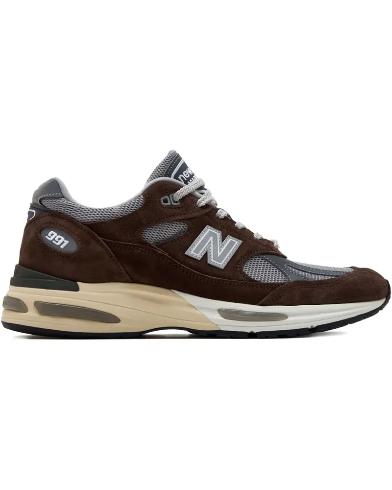 New Balance Made in UK 991v2 Sneakers - Braun Braun