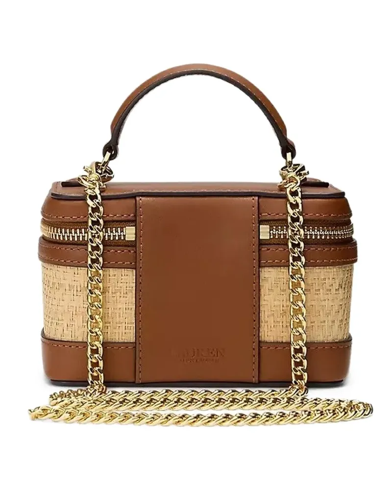 Ralph Lauren Hallee Tote Bag mit Kettenriemen - Nude Nude