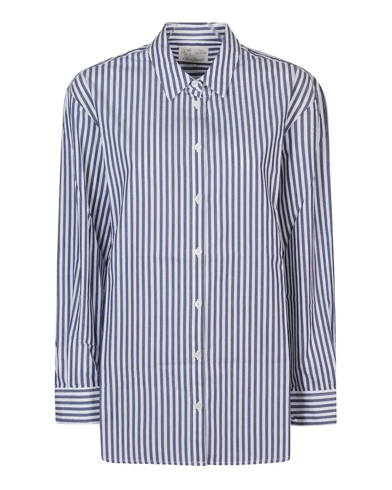MC2 Saint Barth striped shirt - Blau Blau