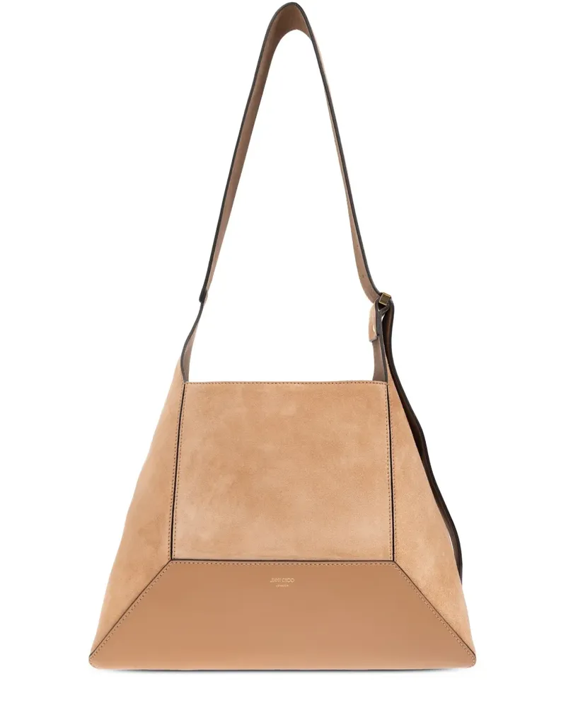 Jimmy Choo Mittelgroße Diamond Tote Bag - Nude Nude