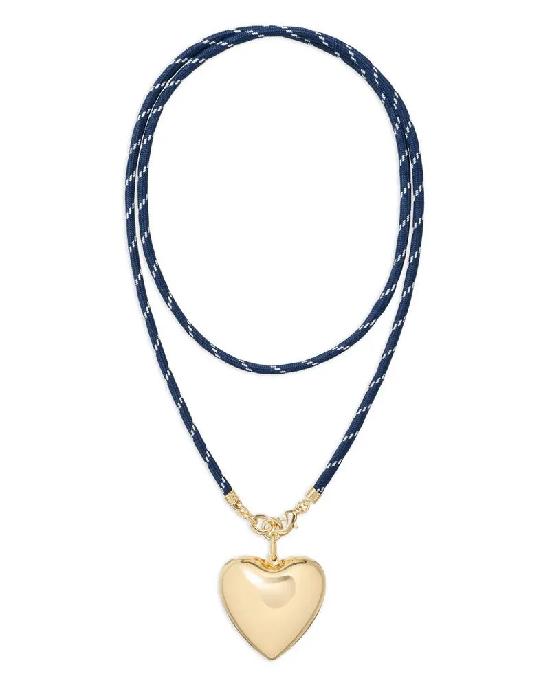 Roxanne Assoulin The Long Happy cord charm necklace - Gold Gold