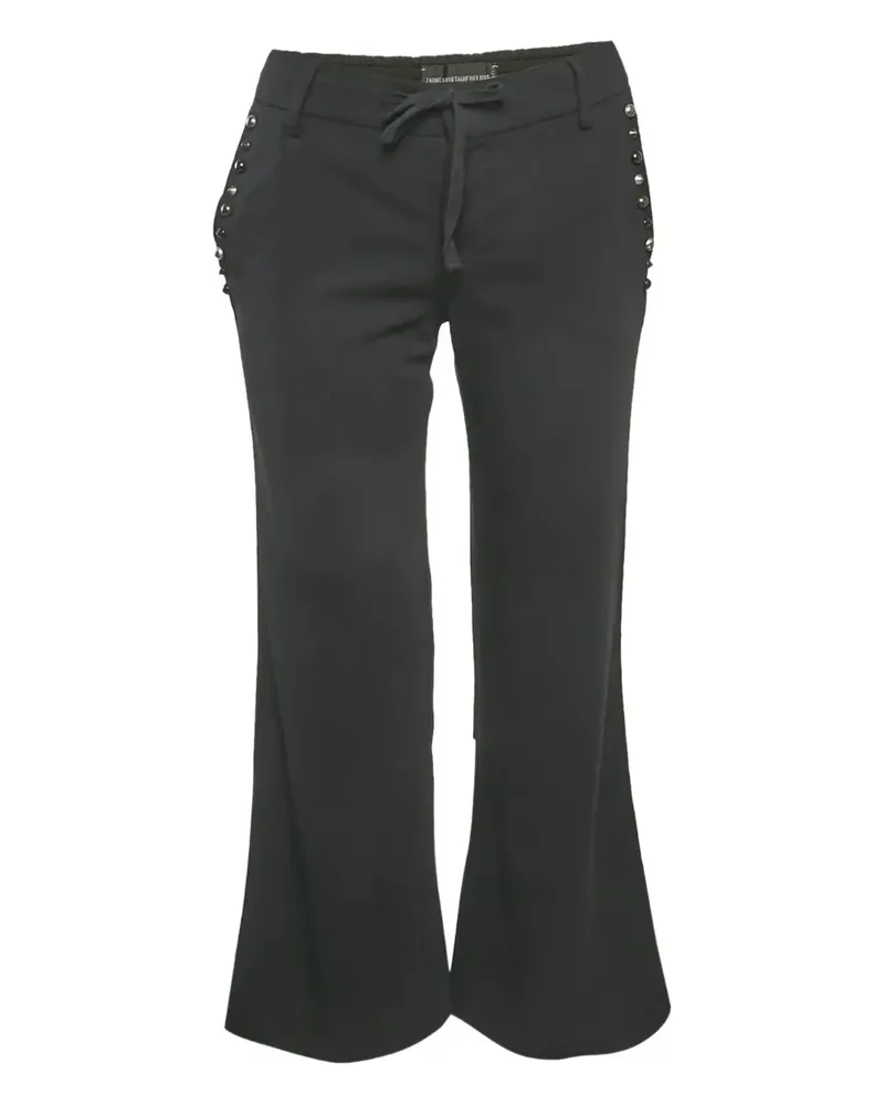 Zadig & Voltaire Ausgestellte Hose mit Nietendetail - Schwarz Schwarz