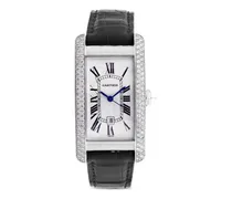 Tank Américaine Diamond 23mm watch - Weiß
