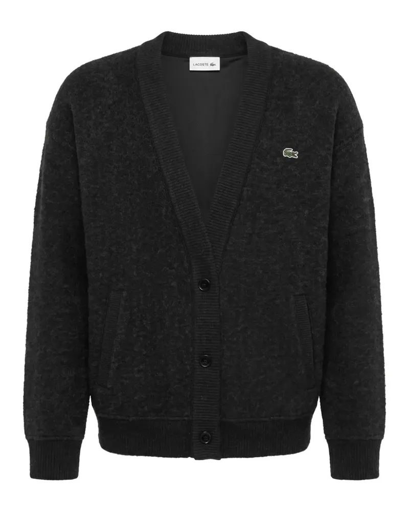 Lacoste Oversized-Cardigan - Grau Grau