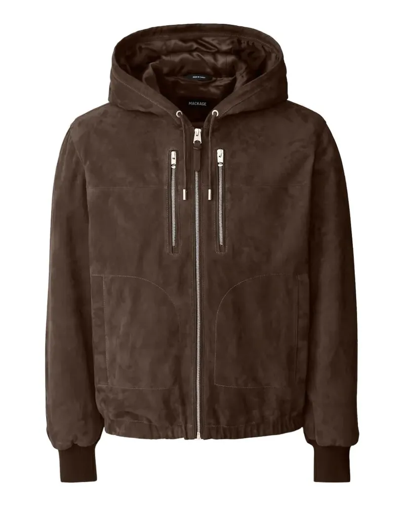 Mackage Sylas Kapuzenjacke - Braun Braun