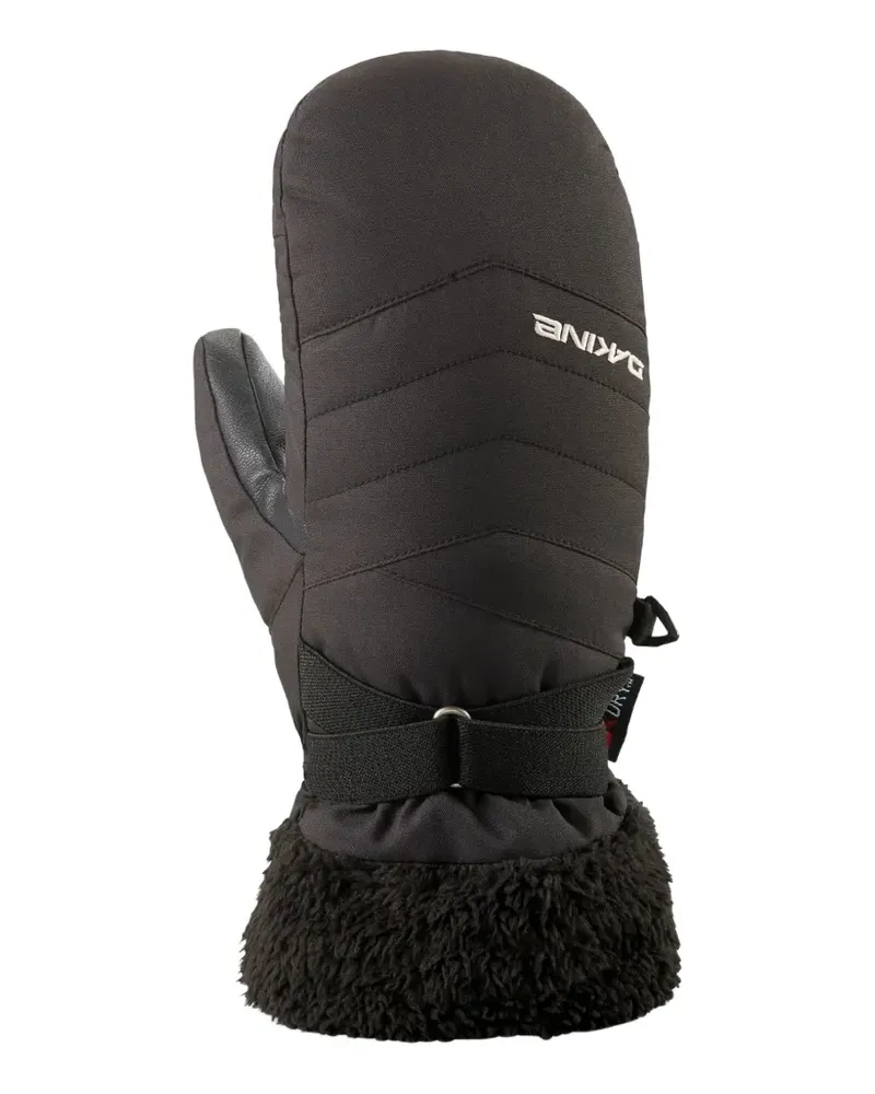Dakine Fäustlinge mit Shearling-Besatz - Schwarz Schwarz