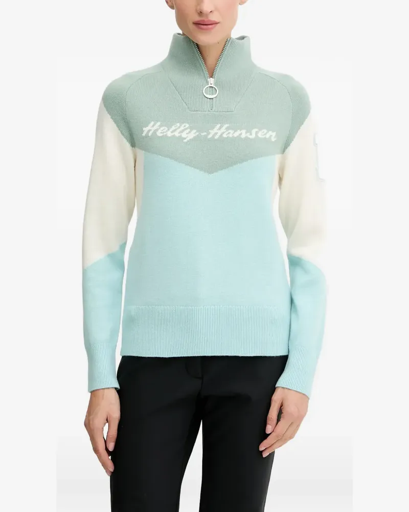Helly Hansen Pullover mit Reißverschluss - Blau Blau