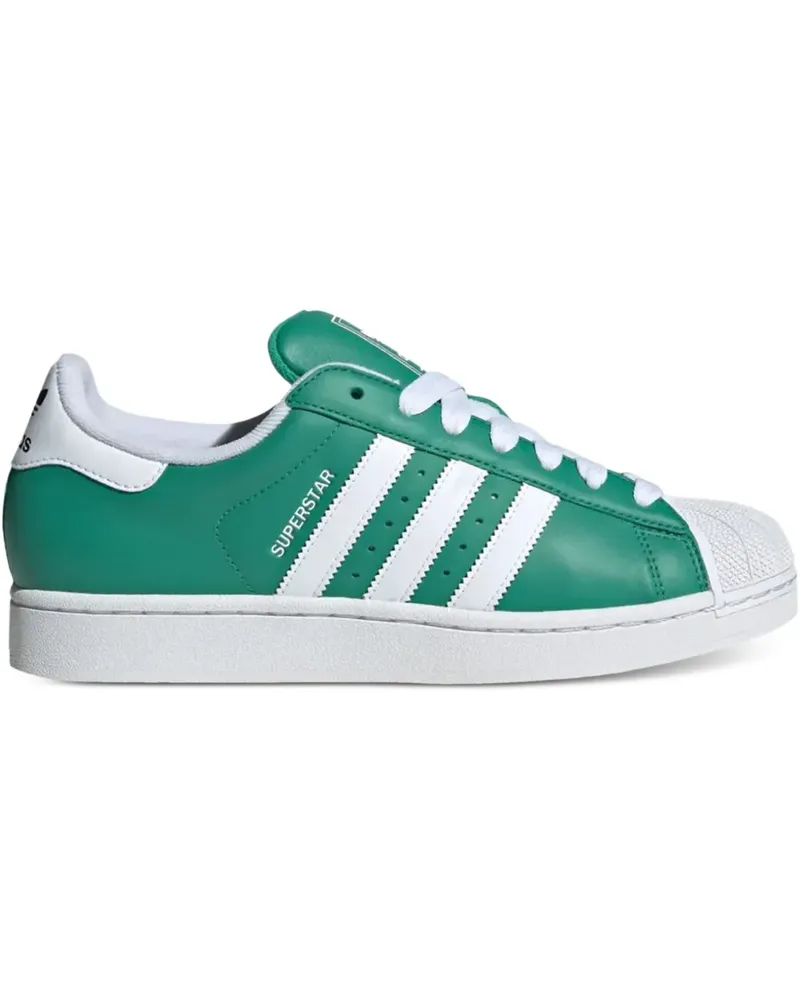 adidas Superstar II Sneakers mit Streifen - Grün Grün