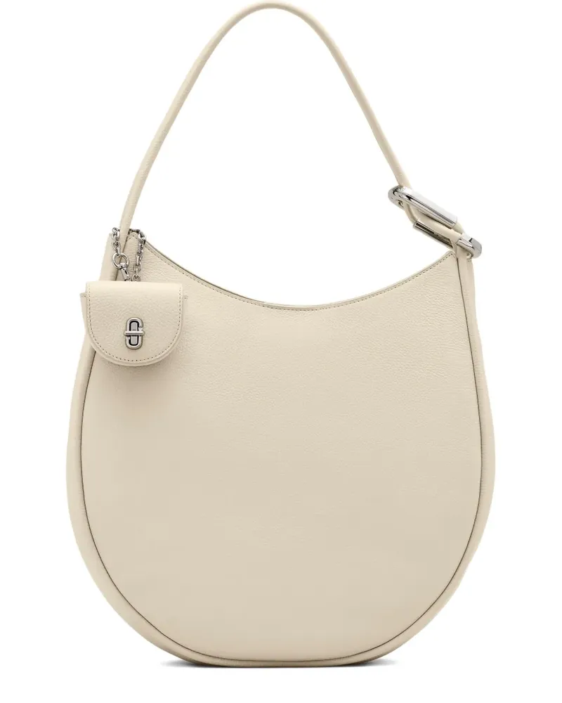 Marc Jacobs The Leather Crescent Large Dual Schultertasche - Nude Nude