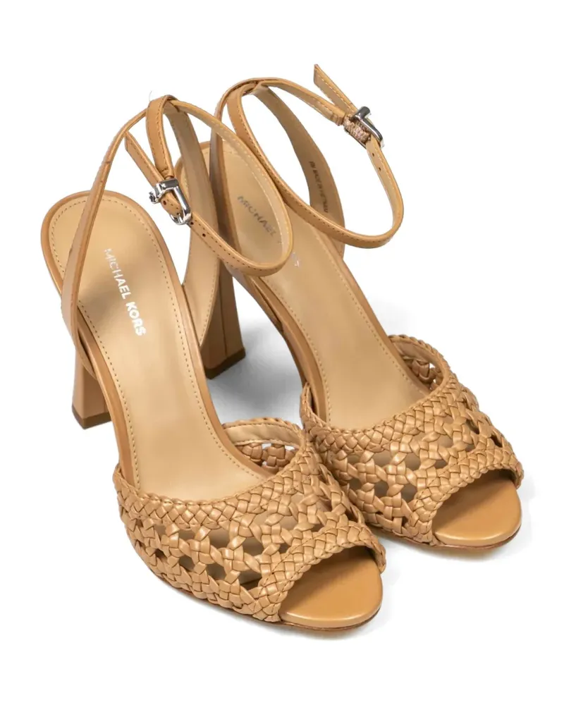 Michael Kors Rosie woven sandals - Nude Nude