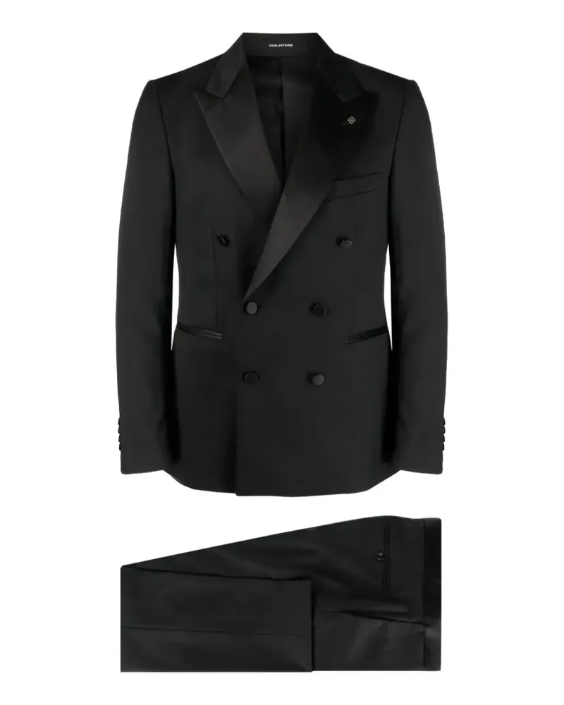 Tagliatore double-breasted tuxedo - Schwarz Schwarz